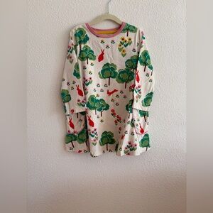 Mini boden tree and bunny tunic size 7-8 years